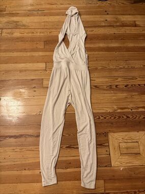 Free People | FP Movement Second Chance Jumpsuit | Light Cream | XS